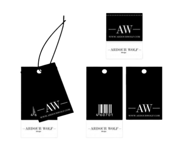 RFID garment hang tag, model NWS-RT 07 D