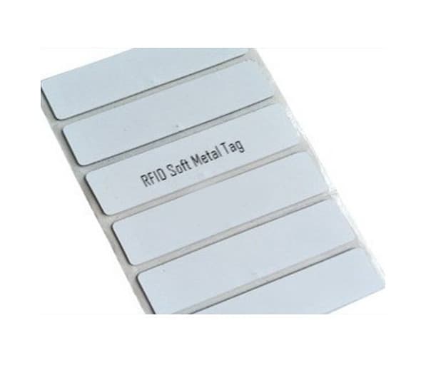 Soft metal RFID label, model NWS-RT 25