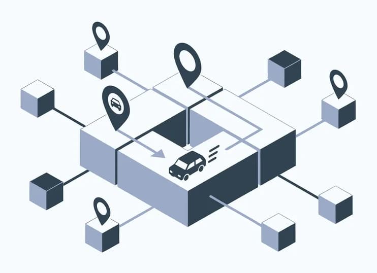 Fleet network illustration