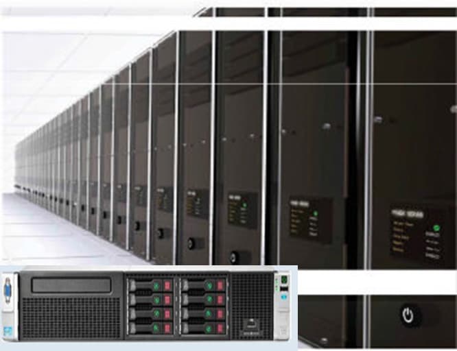 Central database server rack