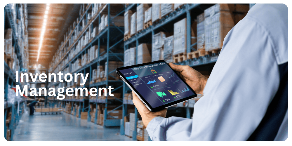 RFID inventory management solution dashboard