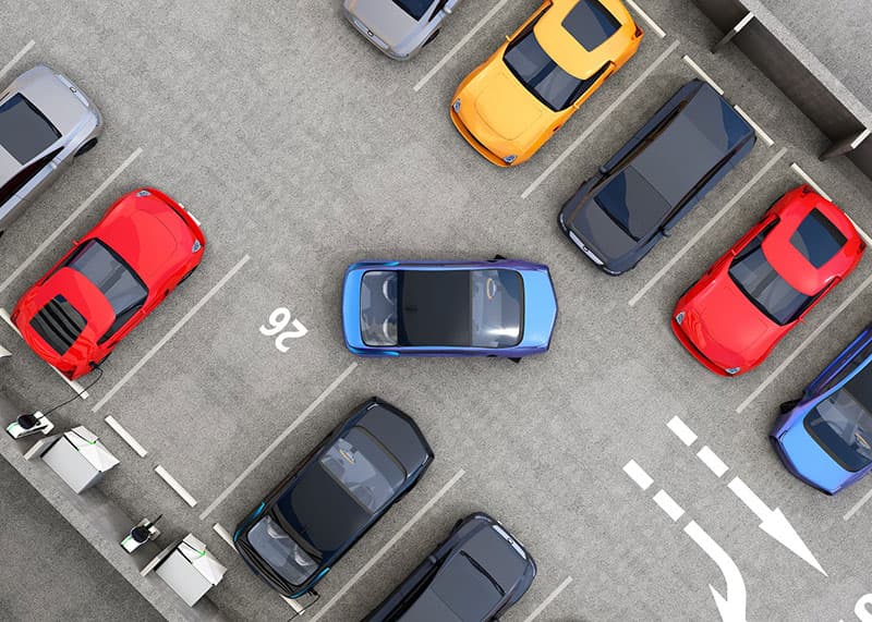 Seamless FASTag entry and exit at a parking facility